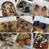 Trendy Crystal Earring Women Elegant Artificial Jewelry Comfortable