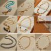 Elegant and light luxury 18K gold plated vintage pendant, luxury design, direct sales at wholesale price