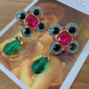 Classic Elegant Earrings 925 Silver Fashion - 图片 3