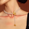 European retro palace style necklace gorgeous necklace set - 图片 5