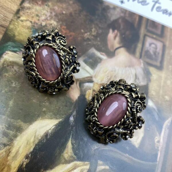 Costume Jewelry Earring Vintage style  Elegance - 图片 2