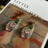 Trendy Crystal Earring Women Elegant Artificial Jewelry Comfortable - 图片 6