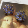 Women's Fine Imitation Jewelry Earrings - Hypoallergenic, Sparkling and Stylish Jewelry - 图片 2