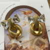 Retro Court Style Pendant Earrings – Exquisite Design with Sparkling Detailing, Elegant Vintage Jewelry for Women - 图片 8
