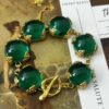 K9 Glass Stone Bracelet, Necklace & Ring Set – Stunning Jewelry with Brilliant Sparkle for Women - 图片 10
