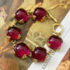 K9 Glass Stone Bracelet, Necklace & Ring Set – Stunning Jewelry with Brilliant Sparkle for Women - 图片 8