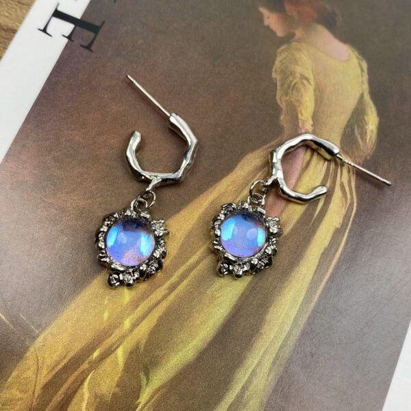 Retro palace style original design earrings - 图片 2