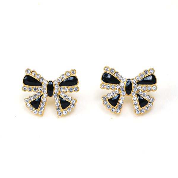 Fashion Vintage Handmade Earrings – 18K Gold Plated, Beautiful Simulated Gemstone Design - 图片 5