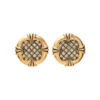 18K Gold Handmade Earrings – Gorgeous Vintage Style with Beautiful Gemstones - 图片 2