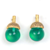 18K Gold Handmade Earrings – Gorgeous Vintage Style with Beautiful Gemstones - 图片 14