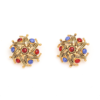 Gemstone Gorgeous Vintage Earrings – Handmade in 18K Gold, Exquisite Luxury Women’s Jewelry - 图片 12