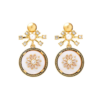 Gemstone Gorgeous Vintage Earrings – Handmade in 18K Gold, Exquisite Luxury Women’s Jewelry - 图片 10
