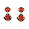 Gemstone Gorgeous Vintage Earrings – Handmade in 18K Gold, Exquisite Luxury Women’s Jewelry - 图片 4