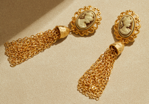 18K Gold Gemstone Earrings and Pendants – Elegant Design, Perfect for Any Occasion - 图片 15