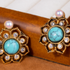 18K Gold Gemstone Earrings and Pendants – Elegant Design, Perfect for Any Occasion - 图片 17