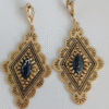 18K Gold Gemstone Earrings and Pendants – Elegant and Gorgeous, a Classic Design for Every Occasion - 图片 11