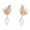 High-quality 18K gold earrings and pendants – retro palace-style gemstone design, elegant and suitable for parties and daily wear - 图片 17