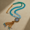 Elegant and light luxury 18K gold plated vintage pendant, luxury design, direct sales at wholesale price - 图片 2