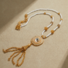 Elegant and light luxury 18K gold plated vintage pendant, luxury design, direct sales at wholesale price - 图片 9