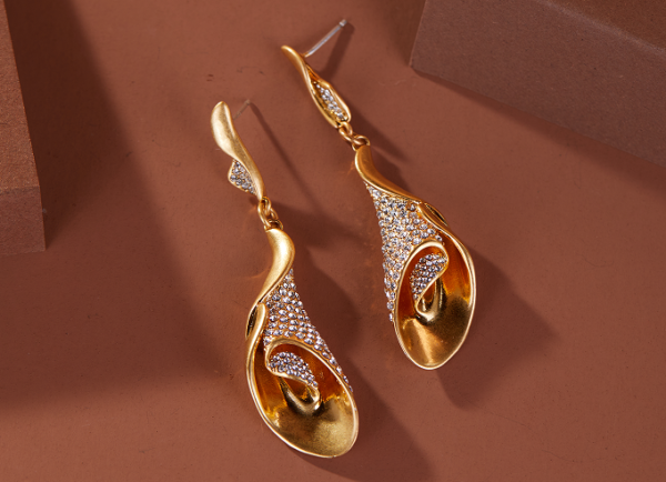 Small and gorgeous 18K gold ear style, a perfect combination of retro style and modern craftsmanship - 图片 16