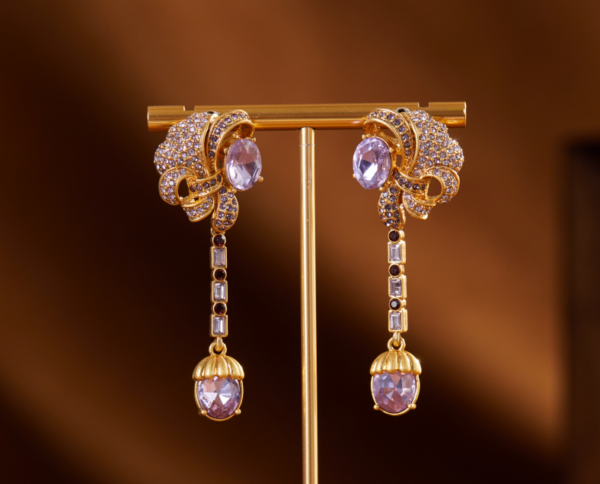 Small and gorgeous 18K gold ear style, a perfect combination of retro style and modern craftsmanship - 图片 14