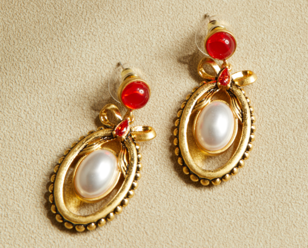 Small and gorgeous 18K gold ear style, a perfect combination of retro style and modern craftsmanship - 图片 7