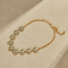 Exquisite handmade 18K gold-plated vintage necklace pendant, light luxury factory direct sales - 图片 7
