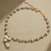 Exquisite handmade 18K gold-plated vintage necklace pendant, light luxury factory direct sales - 图片 4