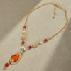 Exquisite handmade 18K gold-plated vintage necklace pendant, light luxury factory direct sales (复制) - 图片 7