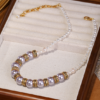 Exquisite handmade 18K gold-plated vintage necklace pendant, light luxury factory direct sales (复制) - 图片 4