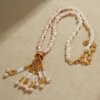Exquisite handmade 18K gold-plated vintage necklace pendant, light luxury factory direct sales (复制) - 图片 3