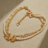 Exquisite handmade 18K gold-plated vintage necklace pendant, light luxury factory direct sales - 图片 5