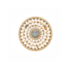 Gorgeous handmade brooch, copper plated with 18K gold and enamel semi-precious stones, a perfect fusion of retro and modern - 图片 6