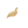 Gorgeous handmade brooch, copper plated with 18K gold and enamel semi-precious stones, a perfect fusion of retro and modern - 图片 8