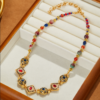 Elegant and light luxury 18K gold plated vintage pendant, luxury design, direct sales at wholesale price - 图片 10