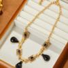 Exquisite 18K gold-plated vintage hook pendant, exquisite handcraft, factory direct wholesale price - 图片 4